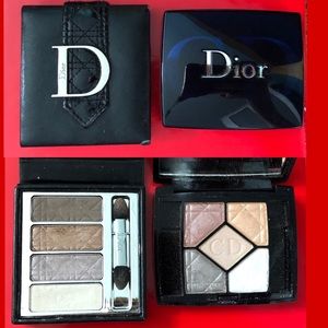 Two DIOR limited edition eyeshadow palettes